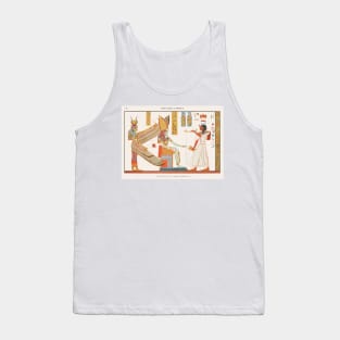 Painting of a scene from the tomb of Ramses IV, book plate from Champollion Tank Top